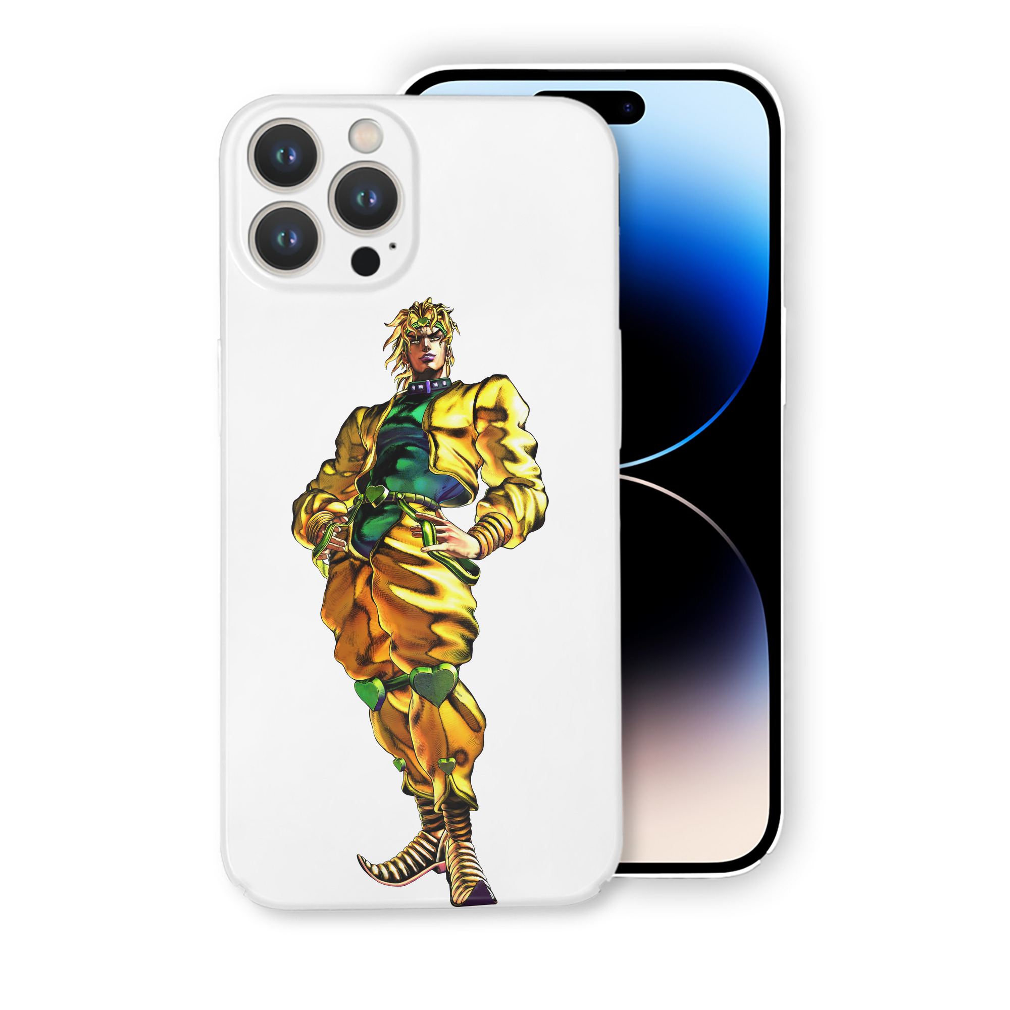 （画像用） ジョジョの奇妙な冒険 ディオ?ブランドー JoJo's Bizarre Adventure Dio Brando 【iPhone 14シリーズ対応】ハードケース
